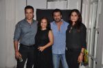 Rohit Roy, Manasi Joshi Roy, Ronit Roy at Amit Sadh bday bash in Villa 69, Mumbai on 12th June 2014